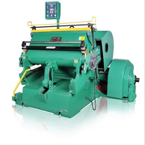 (ML-930) Professional Punching Paper Cup Roll Flatbed Automatic Manual Creasing Die Cutting Machine