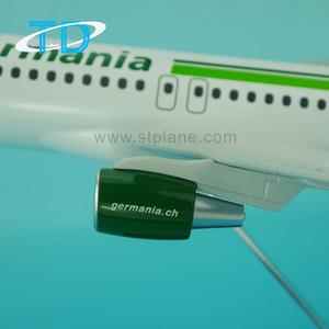 Modelo de Avión de Resina Personalizado <span class=keywords><strong>Germania</strong></span> A319 Escala 1:100, 34 cm, Modelo de Aeronave Estático de Resina Personalizado para Proyectos de Pedidos al por Mayor - Product Image 5