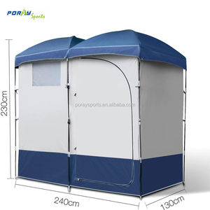 <span class=keywords><strong>Tente</strong></span> de <span class=keywords><strong>camping</strong></span> en plein air, petite et grande taille, toilette, Portable, double chambre - Product Image 3