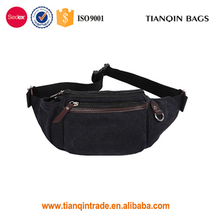 <span class=keywords><strong>Riñonera</strong></span> de Lona para Hombre, Impermeable, con Cierre de Cremallera, Estilo Casual para Correr al Aire Libre - Muestra Gratis - Product Image 5