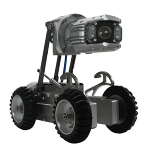 Robot Pendeteksi Air Bawah Tanah, Kamera Cctv Level Otomatis untuk Pipa Pembuangan Sistem Lokasi Rusak
