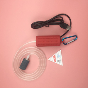 Oxigênio pequeno usb, compressor de ar silencioso para tanque de peixes, mini aerador, acessórios para tanque de peixes portátil - Product Image 4