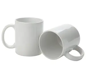 Promoción navideña al por mayor 11oz sublimación <span class=keywords><strong>precio</strong></span> bajo taza blanca - Product Image 1