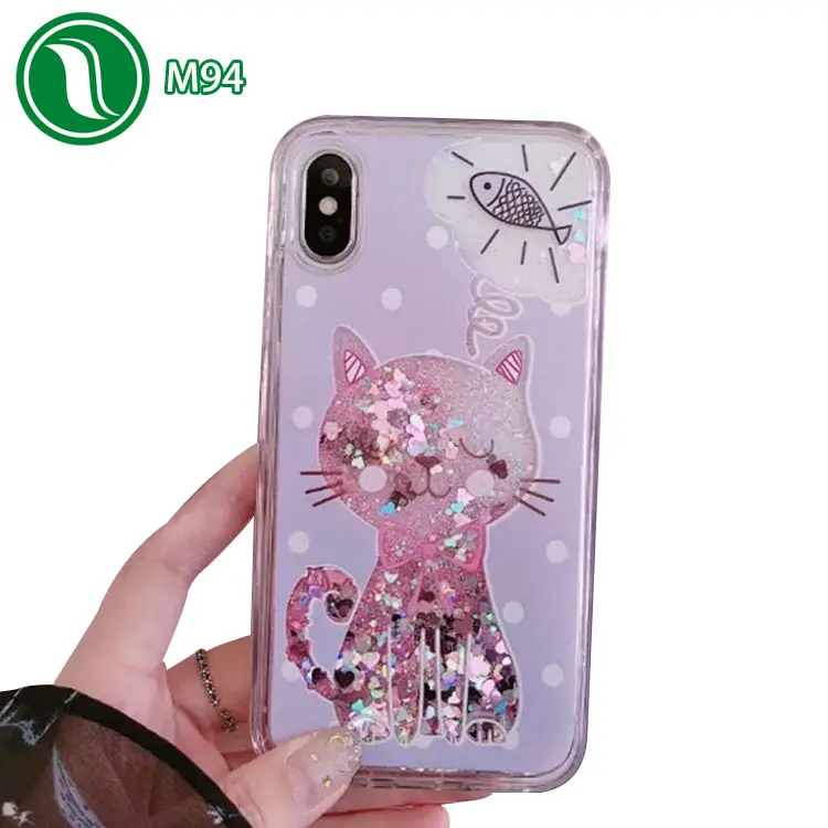 Kat wil vis telefoon case achterkant groothandel mobiele telefoon accessoires china voor iphone 7 case
