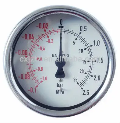 3.15"(80mm) heavy duty diaphragm pressure gauge