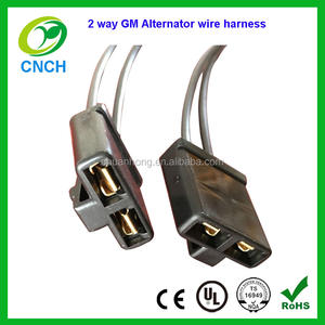 300mm 2-adriger Lichtmaschinen-Reparatur-Kabelbaum-Stecker, Kabelbaum-Pigtail für Chevy Buick CNCH Verkabelung - Product Image 2