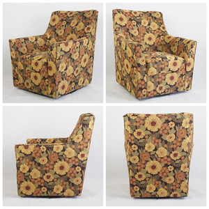 Chine fleur imprimé rembourrés chaises de salon <span class=keywords><strong>fauteuil</strong></span> offres - Product Image 2