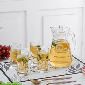 Original Wholesale Heat Resistant Borosilicate Glass <strong>Teapot</strong> <strong>Set</strong> With Cup - Product Image 1
