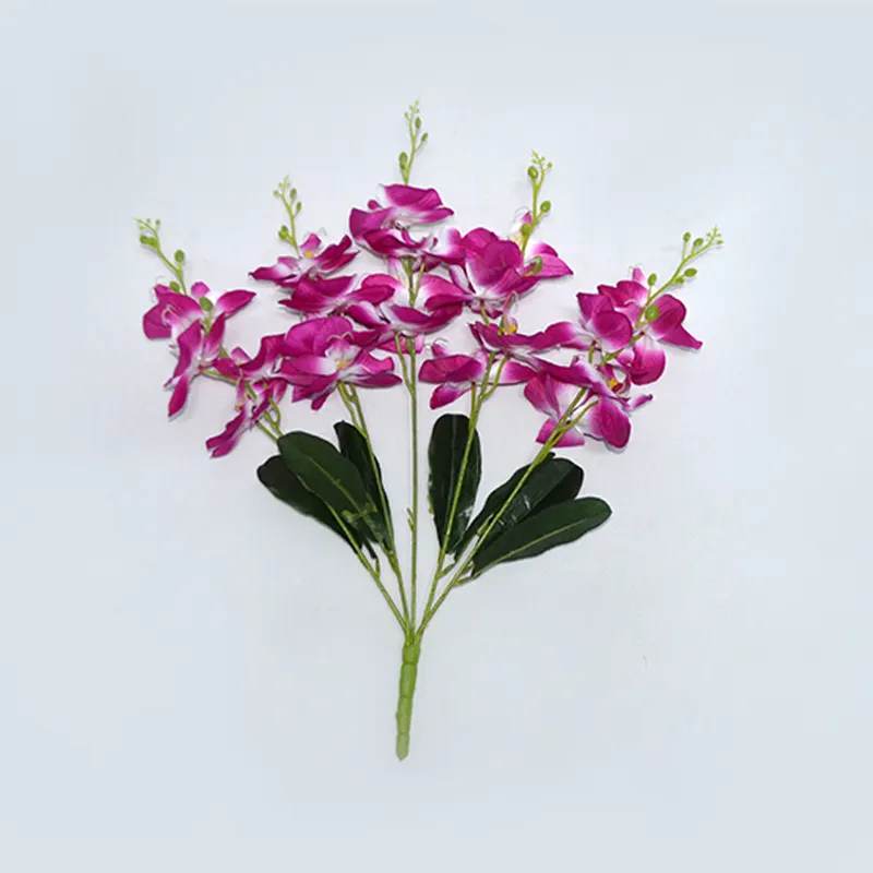 Цветок орхидеи фаленопсис, искусственные цветы, искусственные ветки, украшение для дома и свадьбы