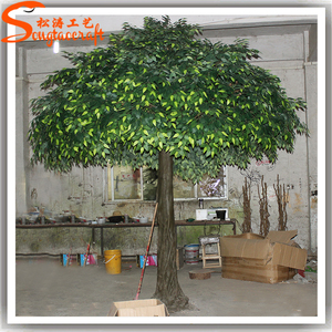 Directo de fábrica artificiales de árboles banyan decorativo árboles de plástico - Product Image 5