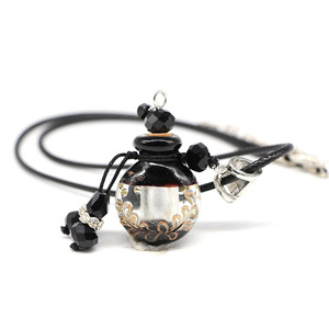 Bottiglia di <span class=keywords><strong>vetro</strong></span> di <span class=keywords><strong>Murano</strong></span> ciondolo essenziale collana diffusore - Product Image 5