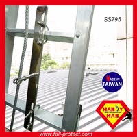 Nouveau guide-câble vertical en acier inoxydable pour palans de construction avec chaîne manuelle pour applications en commerce de détail et usines de fabrication
