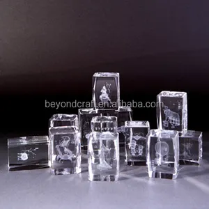 批发3D激光水晶，十二星座水晶工艺品
