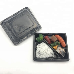 Biodegradable Plastic Food Containers Disposable Takeaway Lunch Box