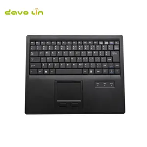 Laptop Kunststoff Computer Tastatur mit Touchpad Industrial Kiosk Touchpad Tastatur