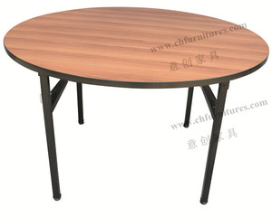 <span class=keywords><strong>Mesa</strong></span> Redonda Plegable para Banquetes, Bodas, Restaurantes, Eventos y Hoteles - Product Image 3