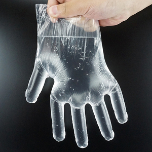 <span class=keywords><strong>2018</strong></span> Nouveaux Produits cuisine gants Jetables PE biodégradable en plastique médical main gants - Product Image 1