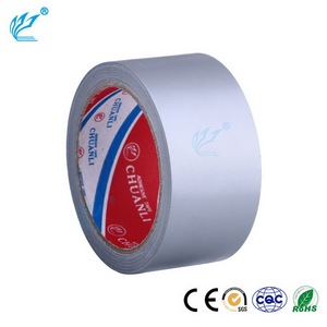 cinta decorativa <span class=keywords><strong>tela</strong></span> solo lado sellador de butilo forma completa de BOPP adhesivo color plata cinta de <span class=keywords><strong>tela</strong></span> - Product Image 1