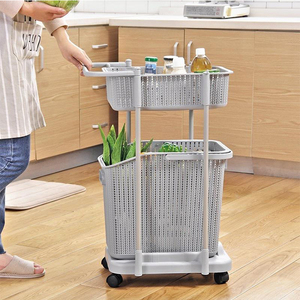 Precio de fábrica accesorios de baño baratos <span class=keywords><strong>cestas</strong></span> bebes cesto para ropa sucia con ruedas - Product Image 5
