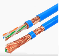 Câble réseau UTP FTP SFTP cat5e certifié CE, câble LAN intérieur, normes Ethernet SFTP torsadé CAT5E