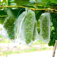 120 malha de segurança rede rede de segurança saco de tecido para agricultura sacos de frutas à prova de inseto