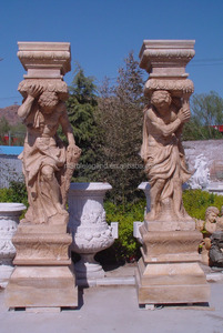 Roman <strong>limestone</strong> <strong>column</strong> pillars <strong>column</strong> gazebos marble gazebo statue burnishing pillars solid pfm support oem customized - Product Image 6