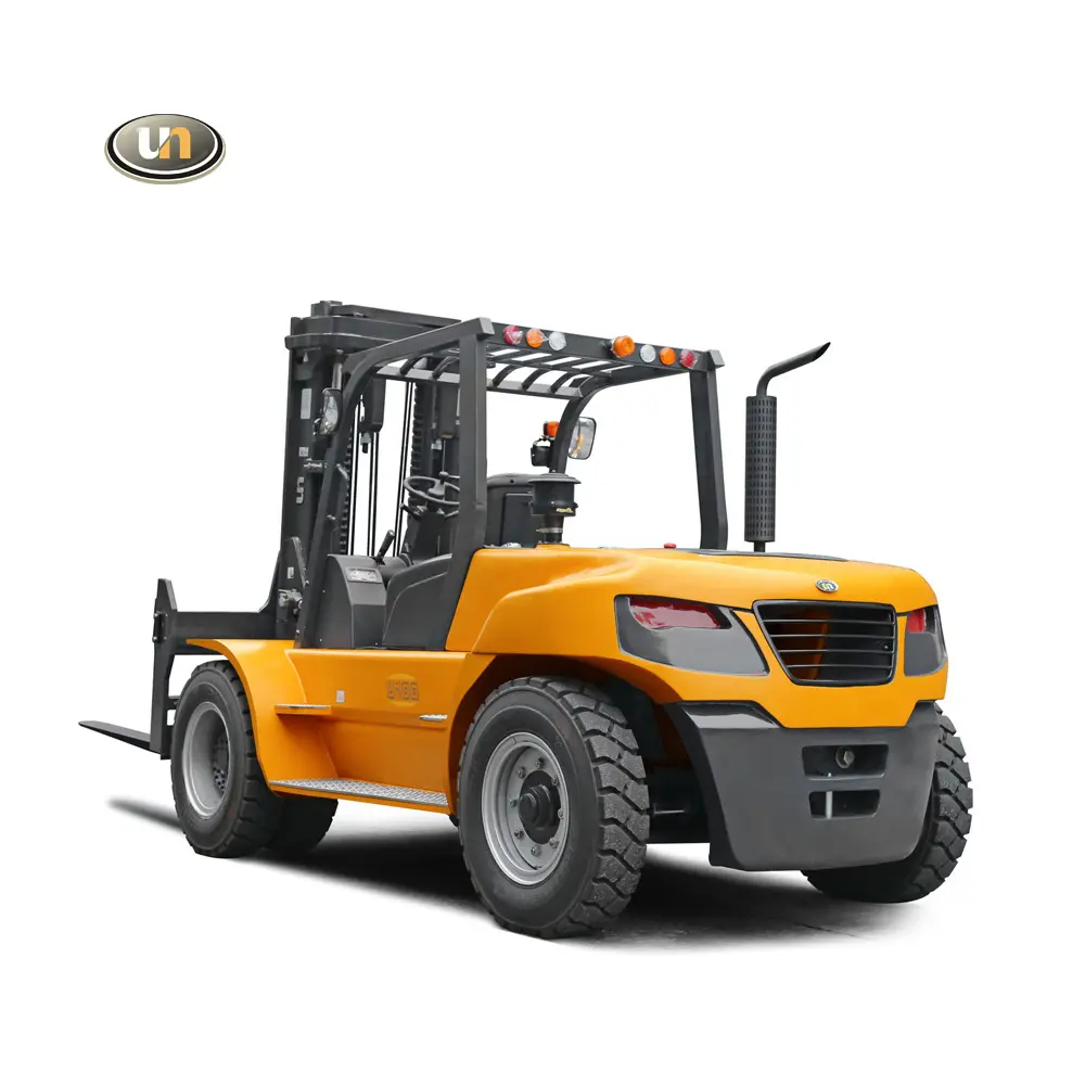 Lốp vững chắc Nặng Duty10t Forklift Với Rugged Tùy Chọn Động Cơ