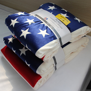 Hot Sale Custom Twin Size Bedding Sherpa <strong>Throw</strong> <strong>Blanket</strong> Navy <strong>Blue</strong> Flannel Fleece <strong>Blanket</strong> - Product Image 3