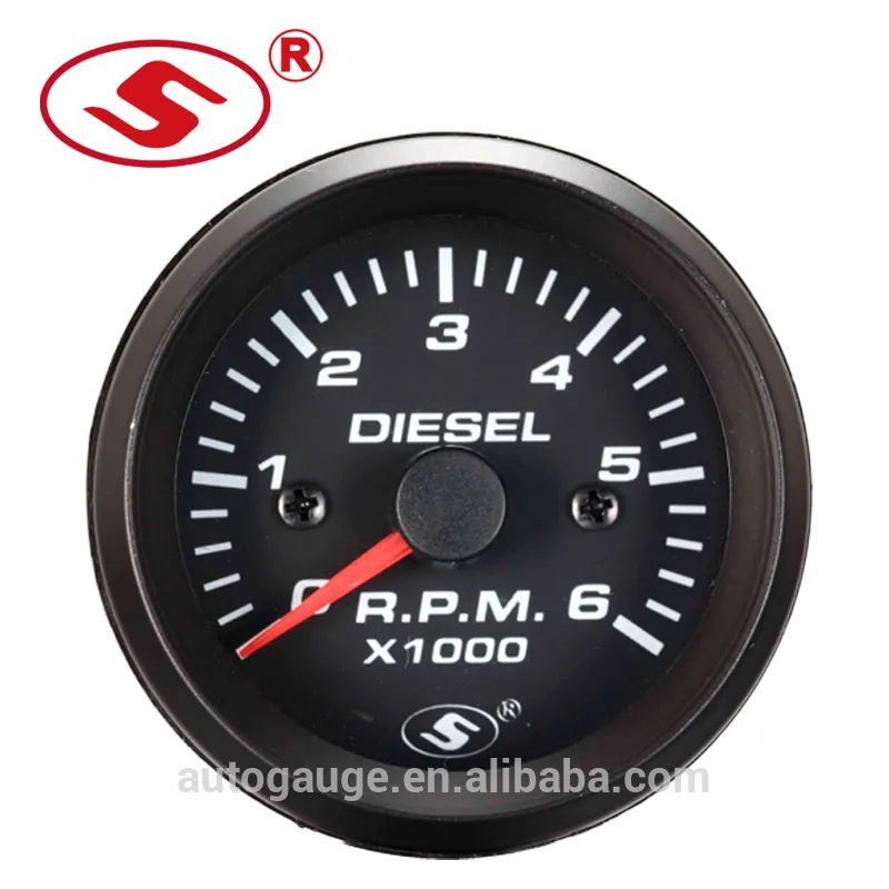 Tachymètre 9-52mm pour automobile, compteur RPM