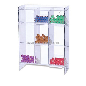 Compartimentos de tubo de teste acrílico, bandeja transparente vários compartimentos de acrílico phlebotomy tubo dreno station - Product Image 3