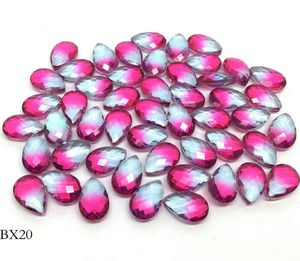 Nouveau produit <span class=keywords><strong>Tourmaline</strong></span> melon d'eau en verre <span class=keywords><strong>multicolore</strong></span> pour bijoux de mode - Product Image 4