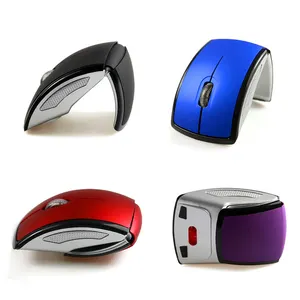 Hot Selling Arc Foldable 2.4ghz Computer Wireless Optical Mouse