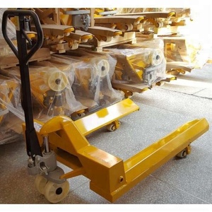 Chariot à palettes manuel pour rouleaux de papier, de plastique et de film, capacité de 2 tonnes et 3 tonnes - Product Image 5