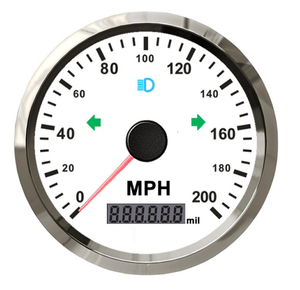 85mm analoge GPS snelheidsmeter met accelerometer voor Motorfiets Vrachtwagen boot
