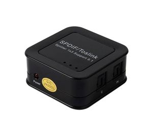 Divisor de <span class=keywords><strong>audio</strong></span> óptico SPDIF TOSLINK de calidad superior <span class=keywords><strong>digital</strong></span> 1 en 3 salidas divisor de <span class=keywords><strong>audio</strong></span> para amplificador de altavoz barra de sonido - Product Image 2