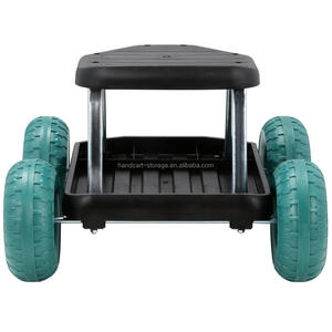 Siège de travail pour voiture, tabouret, chariot, adapté pour jardin, cour et extérieur - Product Image 4