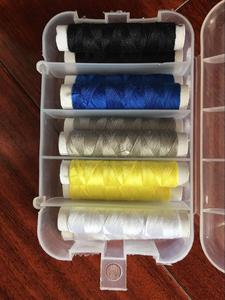 210 pièces de luxe kit de <span class=keywords><strong>couture</strong></span> amovible en plastique <span class=keywords><strong>couture</strong></span> outil boîte à coudre pour la maison bricolage - Product Image 5
