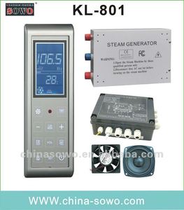 KL-801 البخار دش غرفة تحكم ل الرطب حمام ساونا 3KW مولد بخار محرك آلة مربع التحكم الإلكتروني - Product Image 2