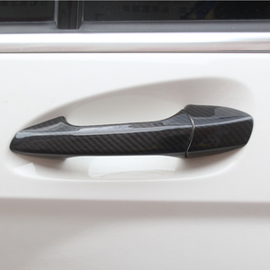 Housse de poignée de <span class=keywords><strong>porte</strong></span> en Fiber de carbone pour Mercedes, pour modèles A, B, C, E, S, GLA, CLS, GLE, CLA, GLK - Product Image 3