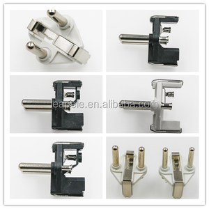 PL-256 Thổ Nhĩ Kỳ Cắm Chèn 4.8MM 10/16A VDE Được Phê Duyệt 2 Prong Cắm Với Hướng Dẫn Chèn - Product Image 6