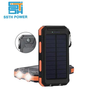 Best quality power bank/ ip 67 waterproof solar power bank 20000mah 10000mah