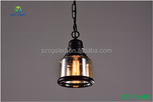 Industriales De Hierro de <span class=keywords><strong>la</strong></span> vendimia de Cáñamo <span class=keywords><strong>cuerda</strong></span> Colgante de luz <span class=keywords><strong>Restaurante</strong></span> Lámpara Colgante Decorativo - Product Image 3