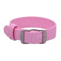 LAIHE-Bracelet de montre en toile respirante en nylon pour femmes, vente en gros, personnalisé, stock de perlon tressé 16mm 18mm 20mm 22mm
