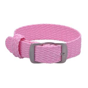 LAIHE-Bracelet de montre en toile respirante en nylon pour femmes, vente en gros, personnalisé, stock de <span class=keywords><strong>perlon</strong></span> tressé 16mm 18mm 20mm 22mm - Product Image 3
