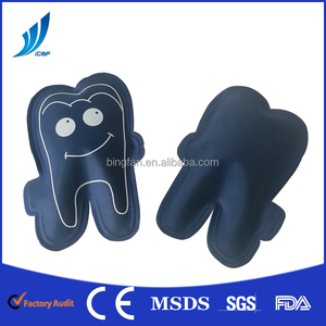 Customzied <span class=keywords><strong>en</strong></span> forma de dientes Suave tela de Nylon <span class=keywords><strong>Gel</strong></span> caliente compresa fría - Product Image 2