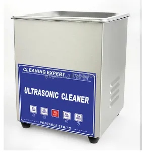 Mini limpador ultrassônico digital, 1.3l jeken PS-08 limpador universal à prova d' água e inoxidável ultrassônico
