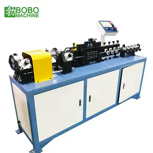 Coil Copper Aluminum Tube Straightener and Chip-less Clean Cutter Machine