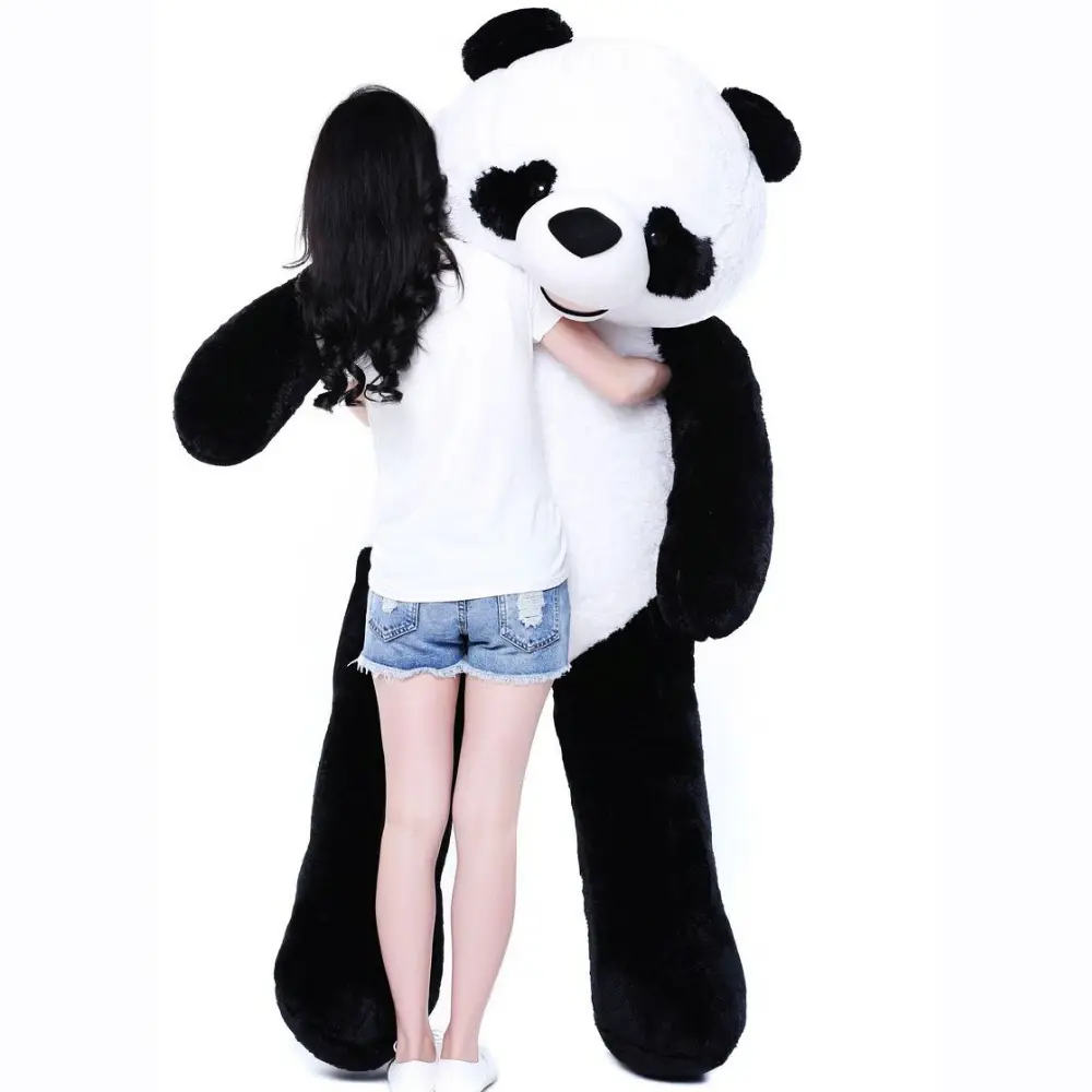 200cm géant animé panda ours en peluche