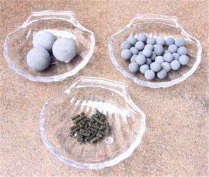 Nouvelle conception de bol d'alimentation en verre en forme de coquille pour crevettes et escargots d'aquarium, pour aquarium de crevettes, cristal rouge cerise - Product Image 3