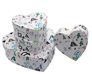 Papel de la perla Dove chocolate caja de forma de corazón - Product Image 5